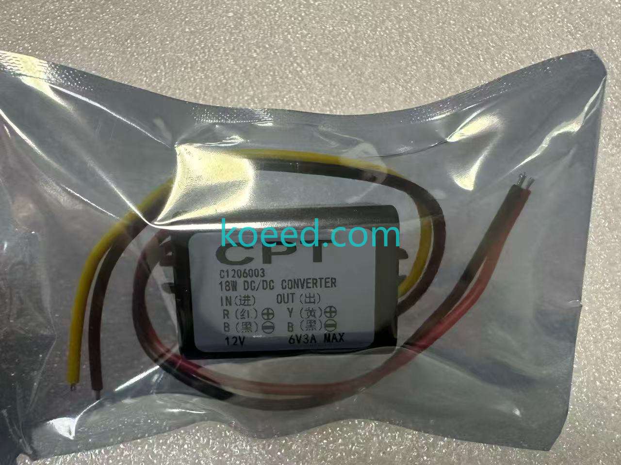 DC 12V To 6V 3A Converter Module Step Down Power Output Adapter - Product View